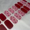 Gel Nail Patch Manicure Black Technology Semi-cured Nail Patch Gel Patch Half Baked Nail Full Patch 20 Fingers