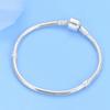 High quality bracelet 925 silver classic bucket buckle bracelet fit original charm beads DIY women's jewelry Gifts