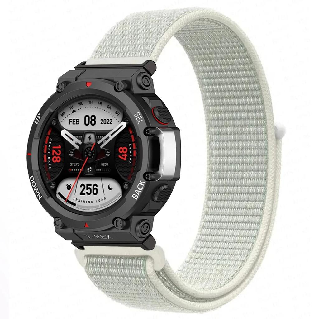 Nylon Loop Strap For Huami Amazfit T-REX 3/2 Smart Watch Band Women Men Bracelet For Amazfit T-Rex/T-Rex Pro Wristband Correa
