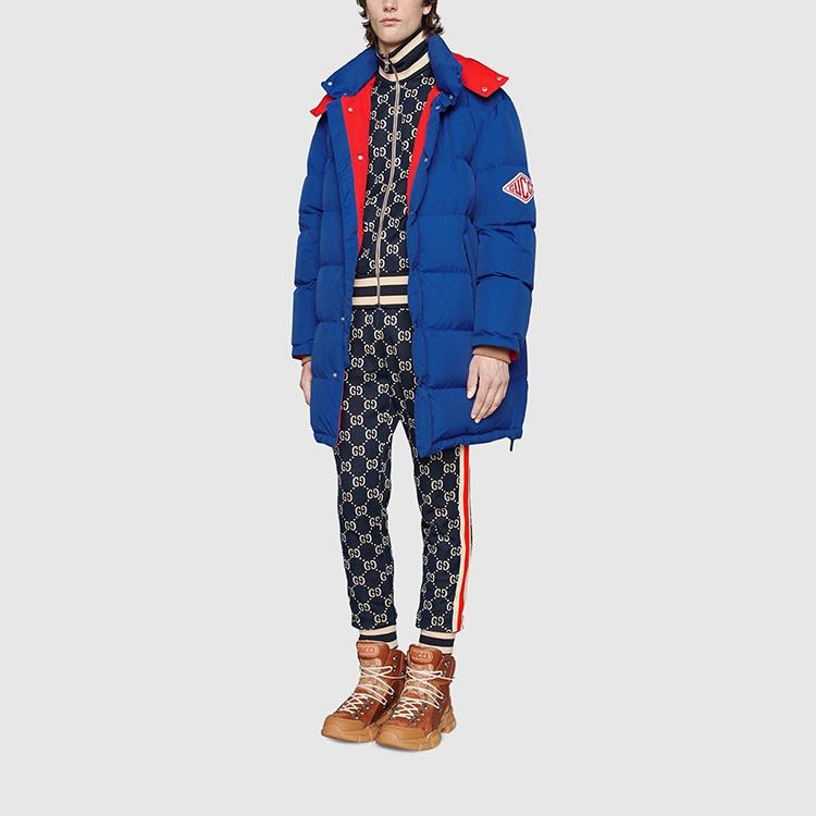 Gucci GG Jacquard Jogging Trousers For Men Blue Men's 496920-X9V05-4245