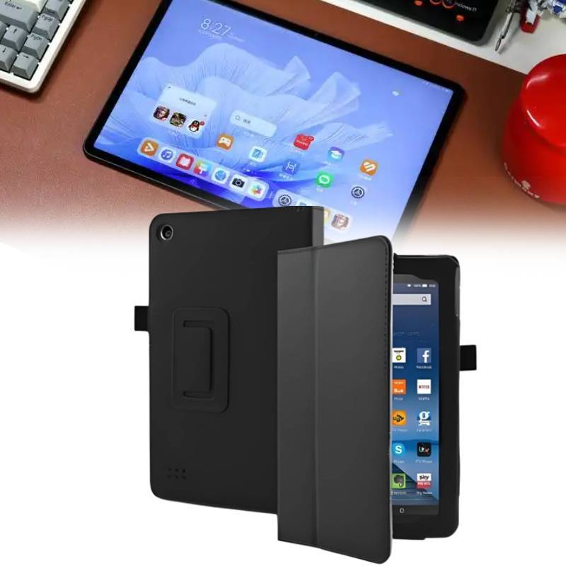 Para Kindle Fire Hd 7 8 Capa Protetora Com Suporte de Couro à Prova de Choque Para Segurança de Tablet