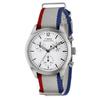 TIMEX Men's Weekender Watch TW2Y15800, Quartz Movement, 5 ATM Water Resistance, Mineral Glass, White Dial, Stainless Steel [Parallel Import]
