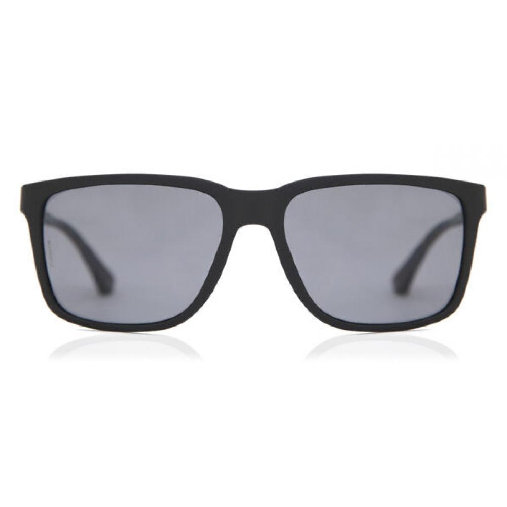 

Emporio Armani Ea4047 Polarized 506381 Men Sunglasses Black Rubber/56