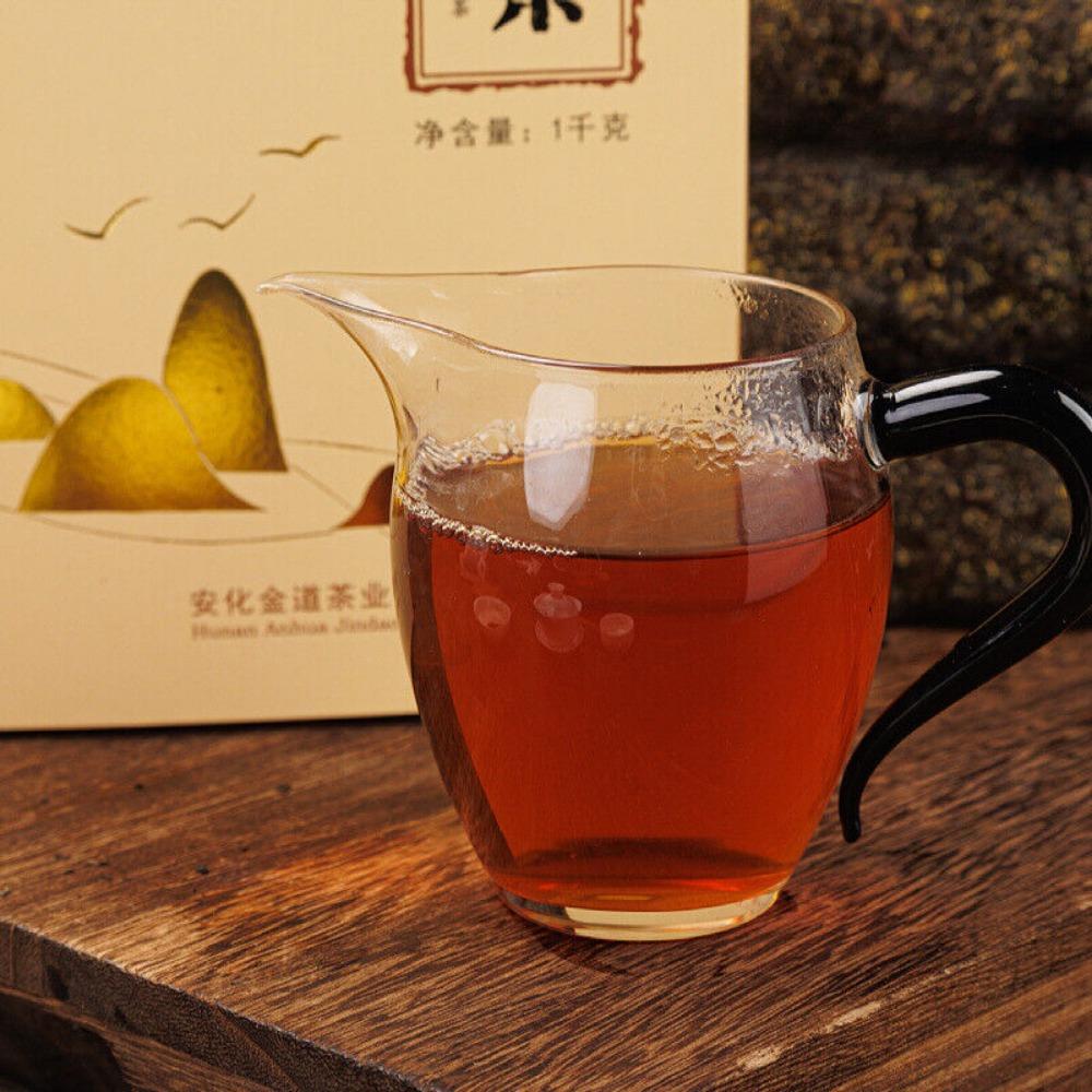 1 кг черный чай Хунань Аньхуа — фото 4