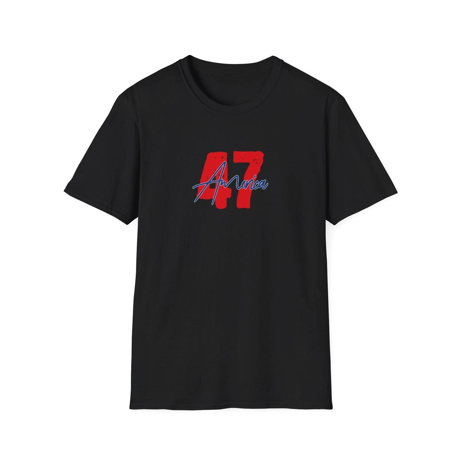 

47 Trump America Vintage Style Unisex T-Shirt, Casual Tee, USA Apparel, 4th of L
