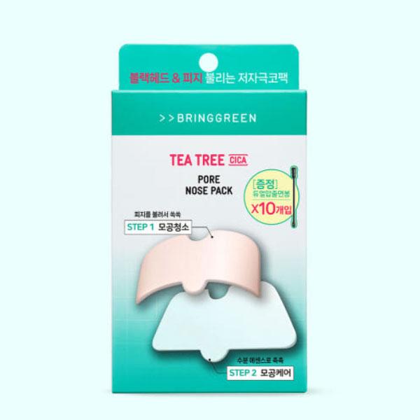 Bring Green Tea Tree Cica Pore Nose Pack 5 szt.