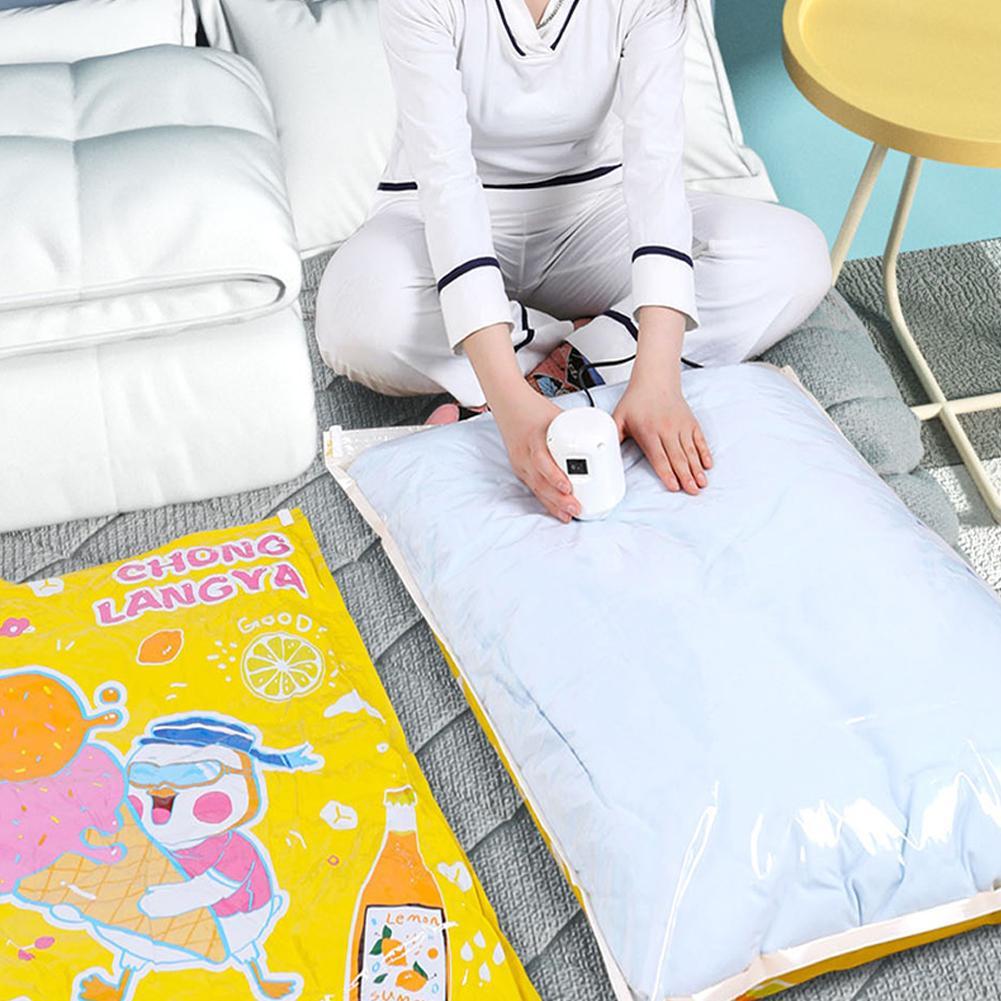 55W Universal Vacuum Pump for Clothing Storage Bags EU Plug Handheld Electric Air Pump Vacuum Sealer Compression Bag Storage