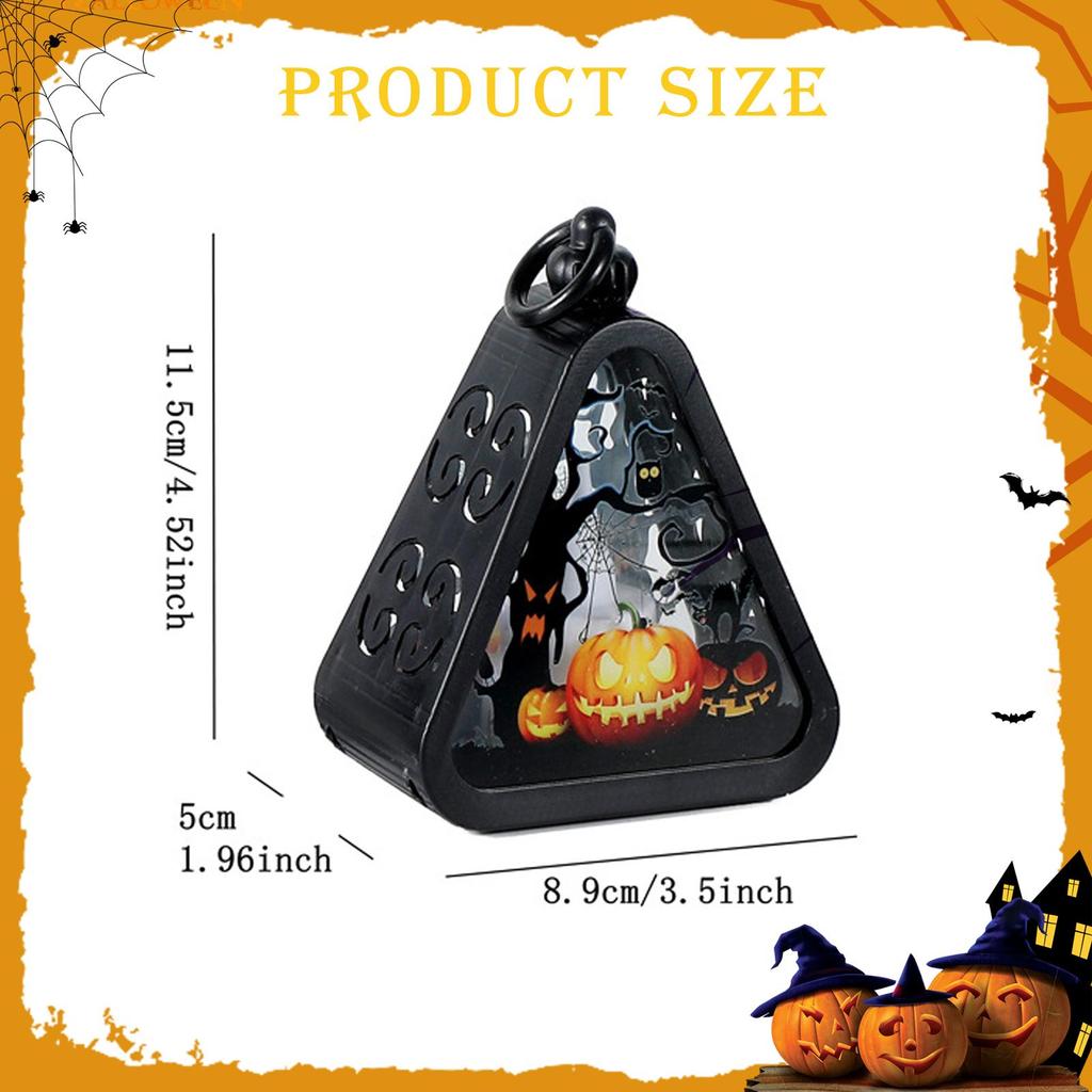 Halloween Lantern Garden Decoration Sturdy Home Decor for Porch Garden Desk