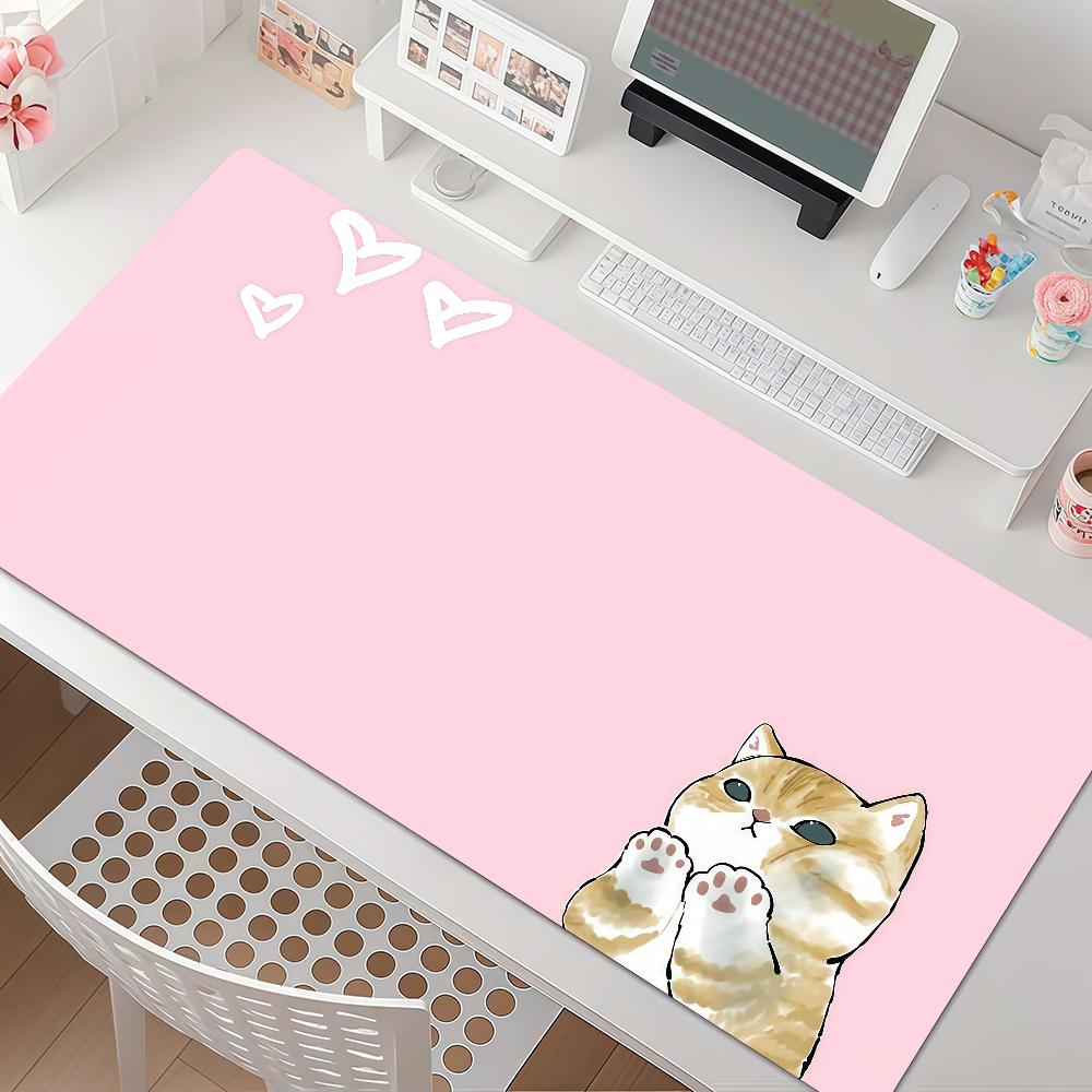 Cartoon cute M-Mofusand Mouse Pad Square Office Gaming Desk Mat Waterproof Non-Slip Rubber Decorative