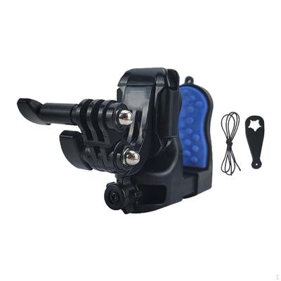Chin Mount Bracket Quick Release High Performance Camera Accessories Convenient Clip On Style