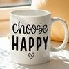 1pc, Inspirational Positive Encouragement Gift for Couples Friends Colleagues Family Coffee Mug, Minimalist Letter Print Design