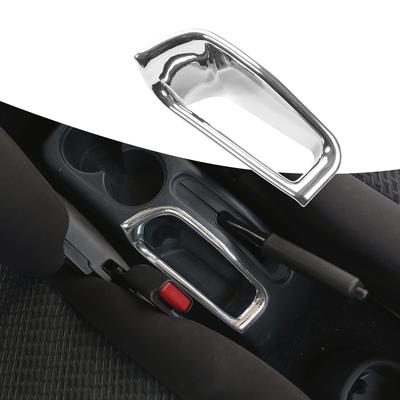 ANTC SUZUKI Suzuki Jimny Central Control Handbrake Storage Box Decorative Cover for 2007-2017-Brown Central