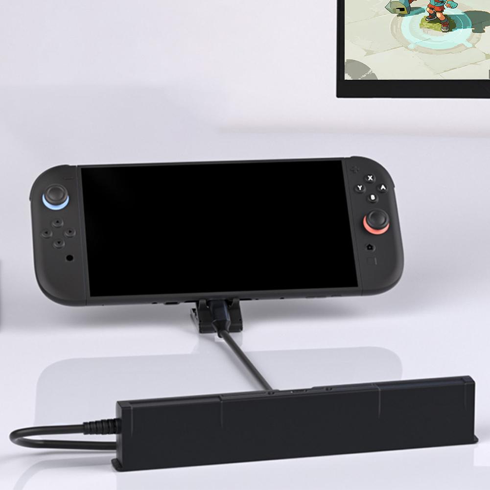 For Switch 2 Host Base Extension Cable With 2M Type-C For NS2 Base TV Adapter Dock Projection For Nintendo Switch 2 Accessories