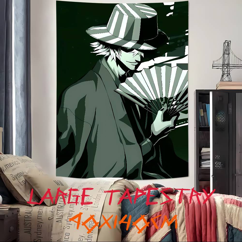 Fashion Cool Anime BBleachS Tapestry Decoration Bedroom Dormitory Background Cloth Holiday Home Party Living Room Club Tapestry