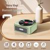 Creative Retro Vinyl Record Player: Portable Bluetooth 5.3 Speaker for Outdoor and Desktop Use