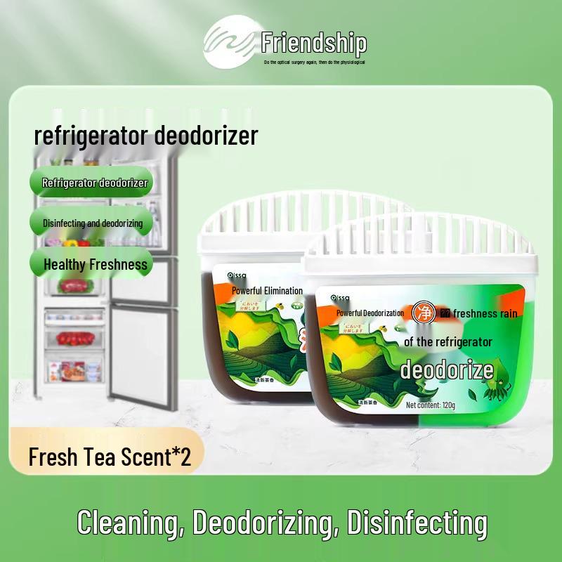 Activated Carbon Refrigerator Deodorizing Box - Odor Eliminator & Freshener