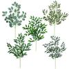 Artificial Eucalyptus Leaf Branch Home Decor 30-100cm Silk Foliage Bouquet Naturalistic Greenery Accent Shelf Table