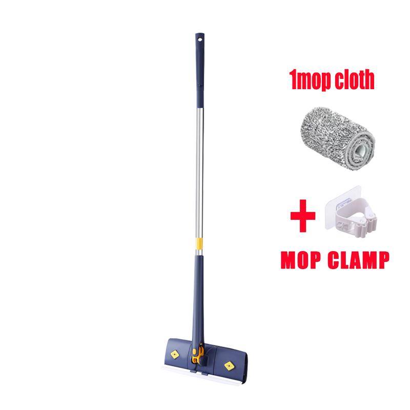 Horizontaler Brettwischer, der Handwäsche und Händewringen imitiert, Händefreies Waschen, Wohnheim, Nass- und Trocken-Doppelnutzung, Haushaltswischer