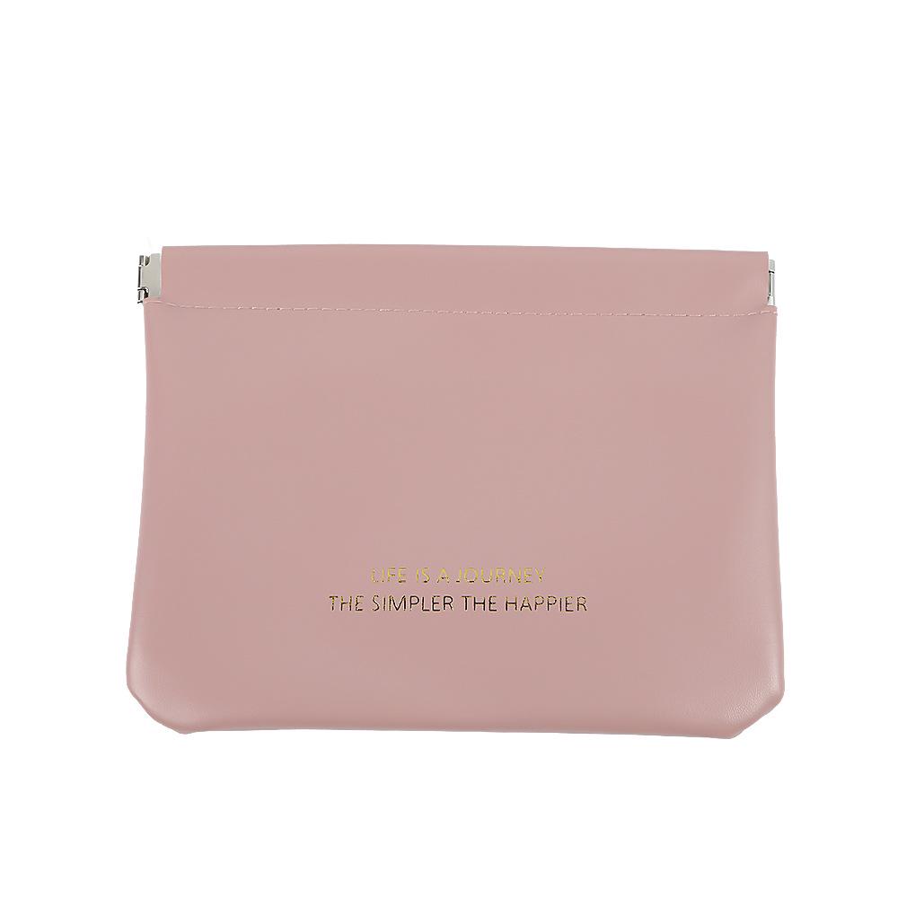 Spring Clip Red Envelope Multifunction Organizer: Portable Data Cable & Jewelry Holder with Auto Closure Coin Pouch