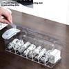 Transparent Data Cable Organizer Case Classification Dustproof Card Organizer With Lid Clutter Collection Box For Office Home