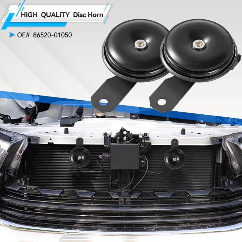 Double Tone 12V Vehicle Horn Replacement Weatherproof Designs Heavy Duty Auto Horn Set Vehicle Accessories for Vehice