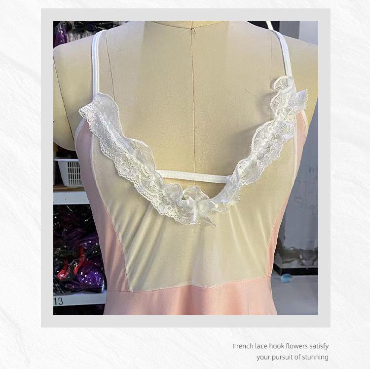 Plus Size See-Through Maid Lingerie with Quick Release Feature