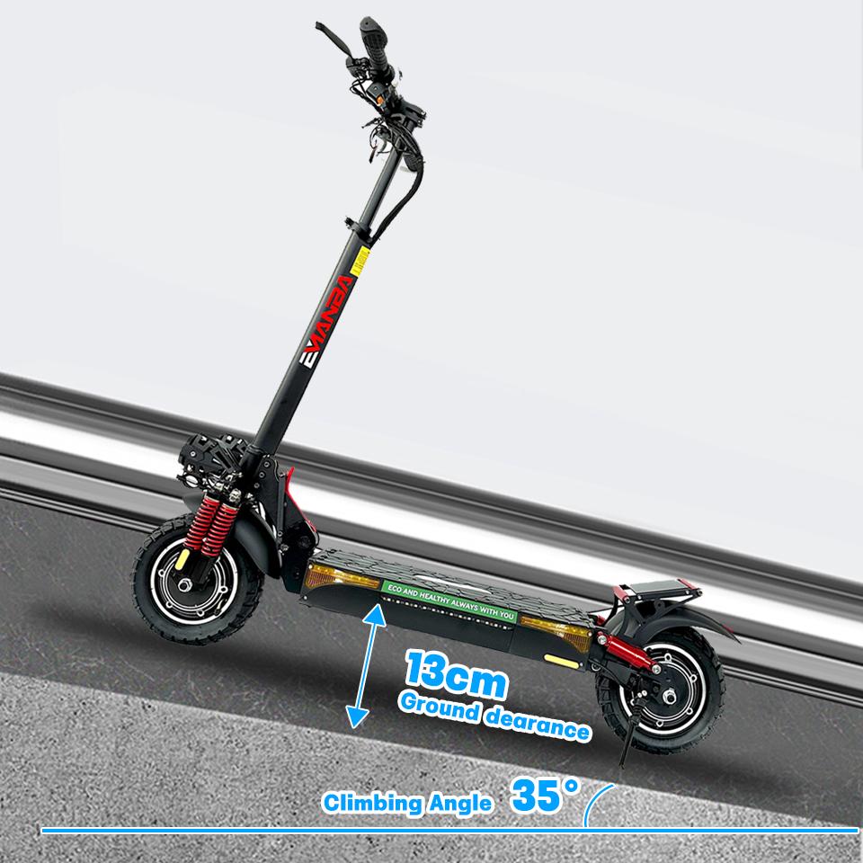 E-Scooters X4 1600W Dual Motor 48V18AH Battery Double Braking Fold Scooters Electric 10-Inch Tire Off-road Electric Scooter NFC