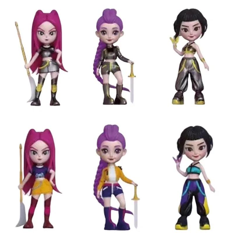 Anime KPop Devil Hunter Doll, Vinyl Toy Rumi Mila Zoe Character Vinyl Mask Blind Box Decoration Toy Christmas Gift