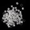 100 Pcs Rings Decorations Pendants, Aluminum Dreadlocks Beads