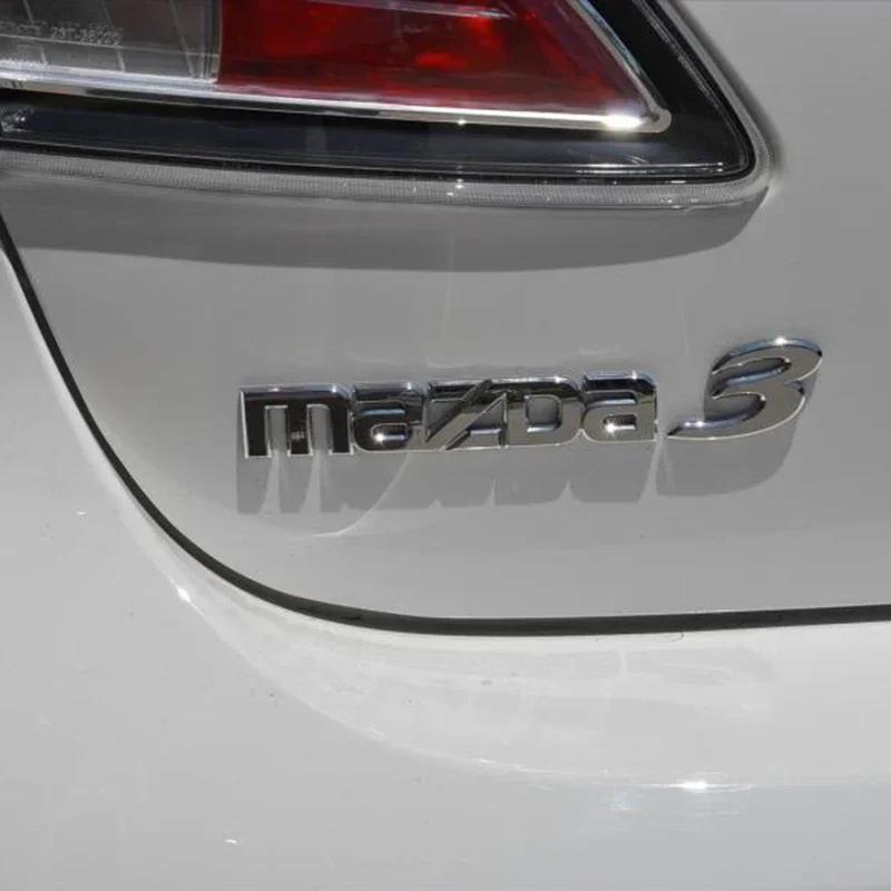 2025 Hot Car Trunk Rear Emblem Logo Stickers Letter Decals for Mazda 2 3 6 8 CX3 CX5 MX3 CX4 CX9 CX7 RX8 Protege Badge Auto Acce