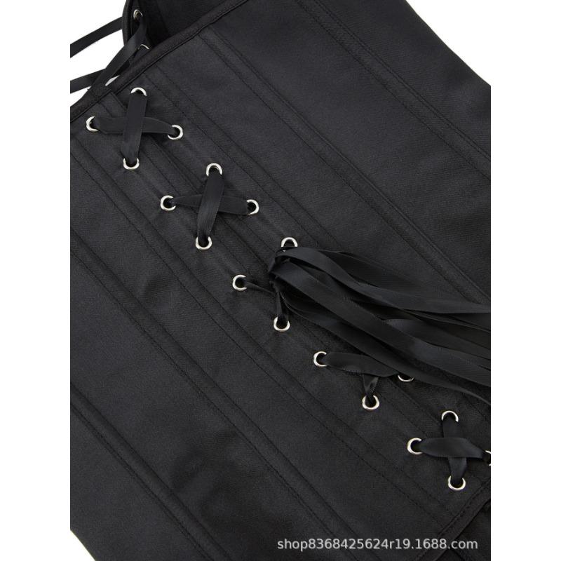 New European and American Tummy-tightening, Breast-supporting  Waist-slimming Corset  Tube Top, Palace Shapewear Sexy Bone Garment