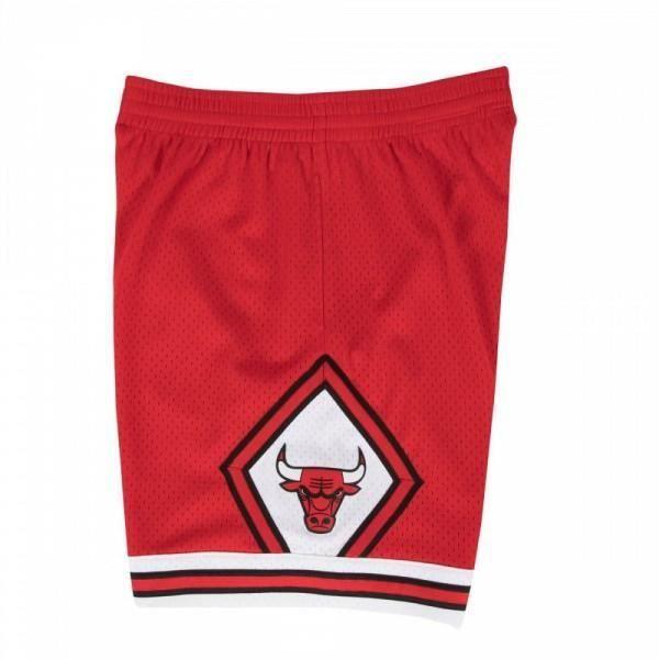 Short NBA - Mitchell &amp; Ness - Chicago Bulls 1997-98 - Rouge - Taille M/L - Mixte