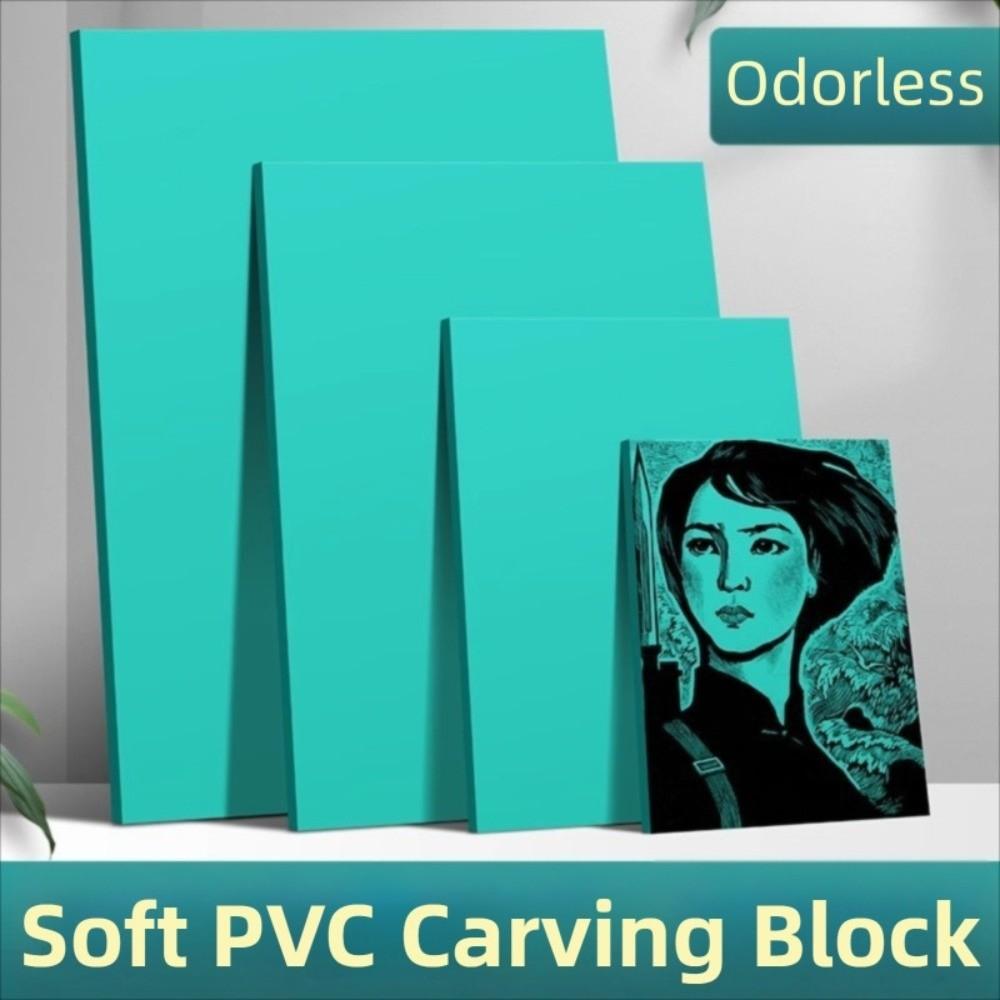 Engraving Linoleum Carving Rubber Block a5/A4/8K Sheet Printing Board Plate  Printmaking Art