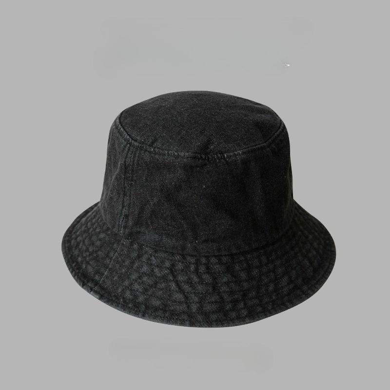 Cowboy Fisherman Hat Male and Female Small Hat Show Face Small Girl Cover Basin Hat Korean Version Versatile Couple Hats