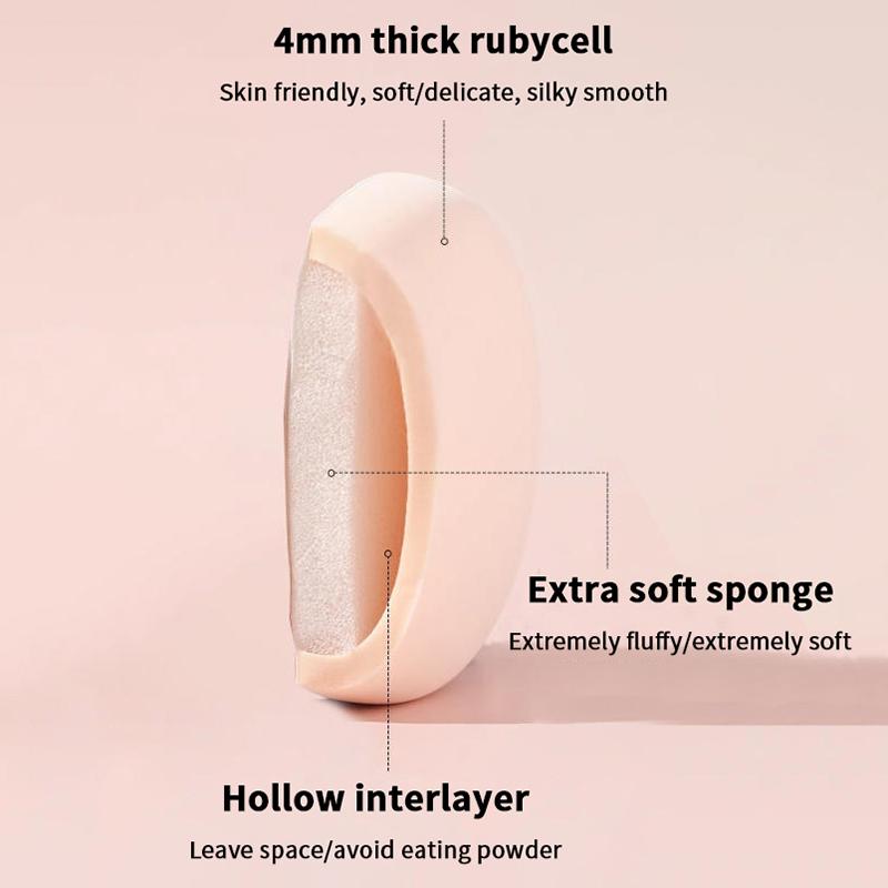 1/5Pcs Cute Kt Cat Soft Triangular Powder Puff Wet And Dry Dual-Use Concealer Makeup Cushion Sanrio Girls Beauty Makeup Tool