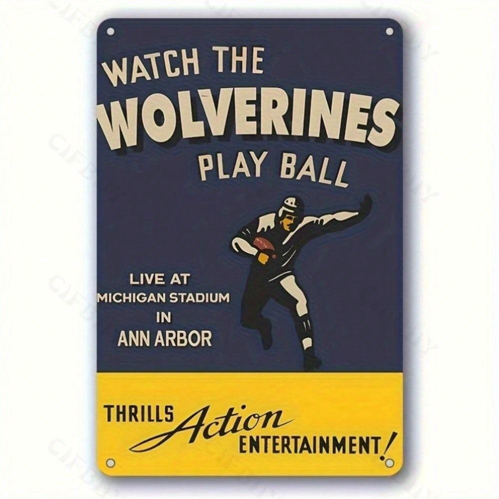 

Tin Sign Wall Art Decorative Metal Plate 20x30cm Home Office Gift