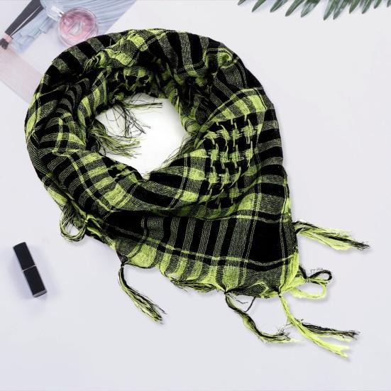 Fall Winter Scarf Unsiex Windproof Soft Breathable Soft Outdoor Hiking Desert Scarf Headshawl Tassel Men Women Bandana Scarf