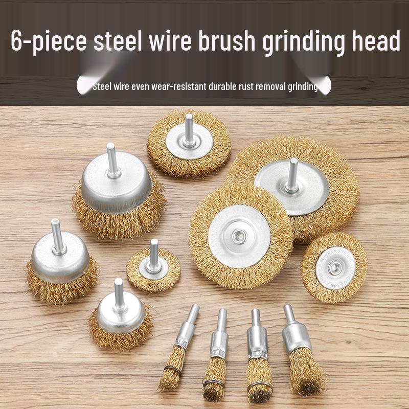 Edelstahl Drahtbürstenrad zum Entrosten und Polieren