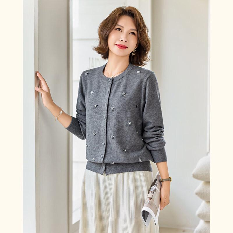 

Women s Stylish Knit Cardigan Sweater 3XL