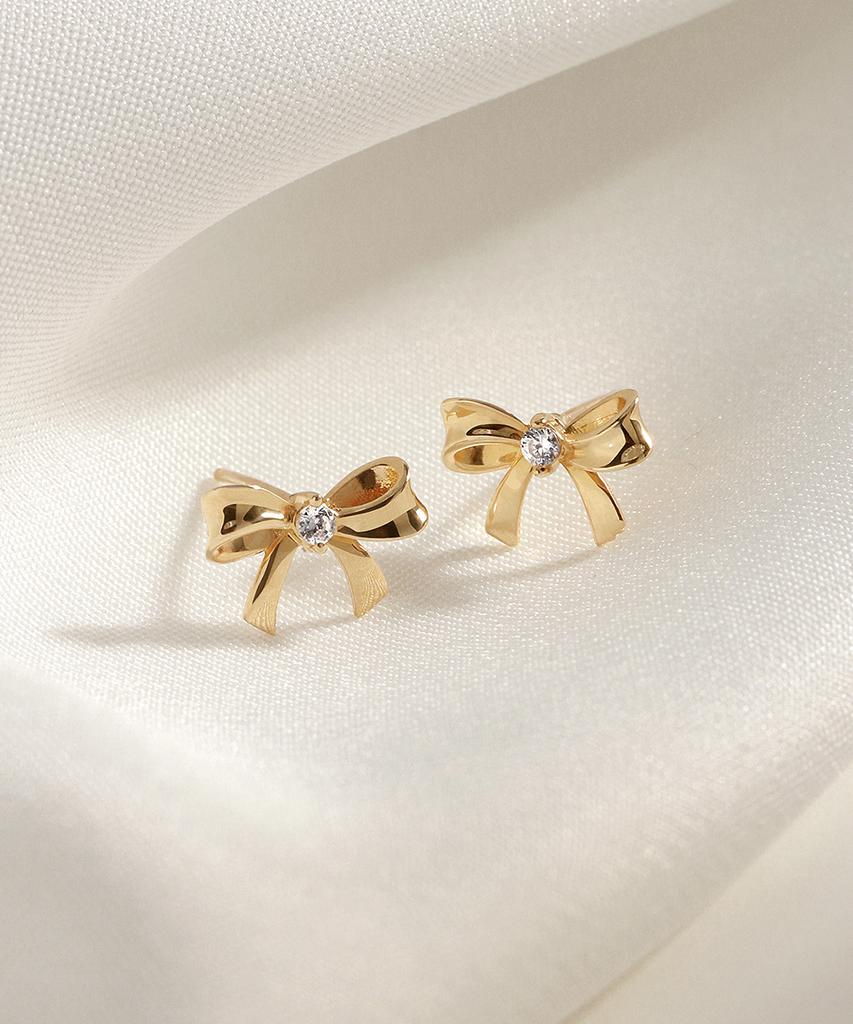 Mcel 14K Seraph'S Ribbon Earrings