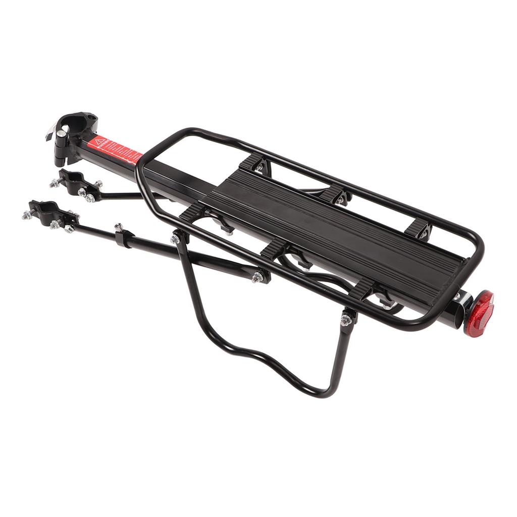 Bicycle Rear Rack Universal Semi Quick Release Lightweight Aluminum Alloy Plastic Bike Carrier Rack
