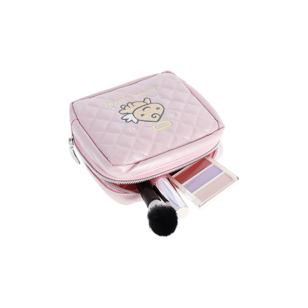 Sunstar Stationery Tamagotchi Goods Pouch Quilted Fabric Tenshichi No Tamagotchi Tenshichi Pink S2336170