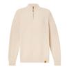 Mens Ribbed Zip Neck Jumper
