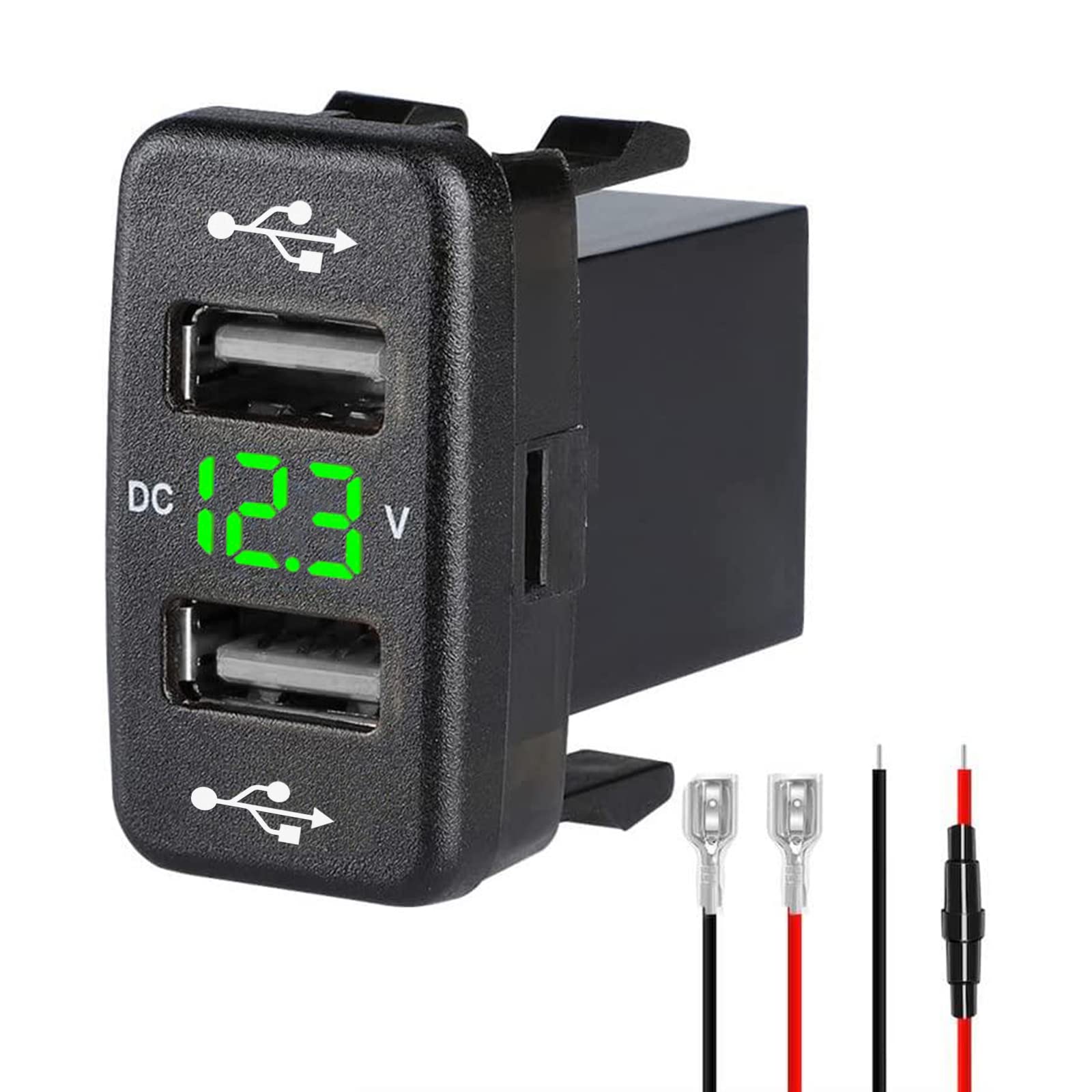 Розетка Palumma для автомобилей Toyota Порт USB*2 USB-подключение 22mm