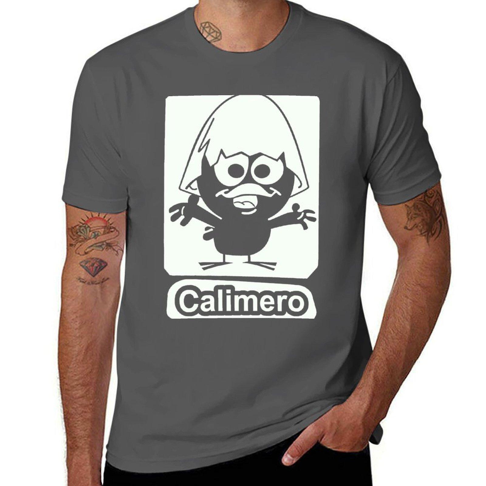 

Calimero T-Shirt man t shirts for men men t shirt cotton 100% funny t shirts man T-Shirt 4XL