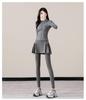 Women's High-End Yoga & Pilates Suit: Jacket, Skirt, Pants for Autumn/Winter 2024 Fitness & Running