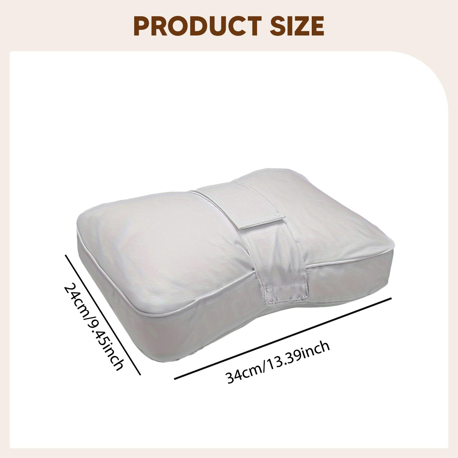 

Leg Knee Pillow Side Sleeping Pillows Spine Alignment Pillow Between Leg Pillow Support Pillows Equipped With Anti-Slip Strap белый