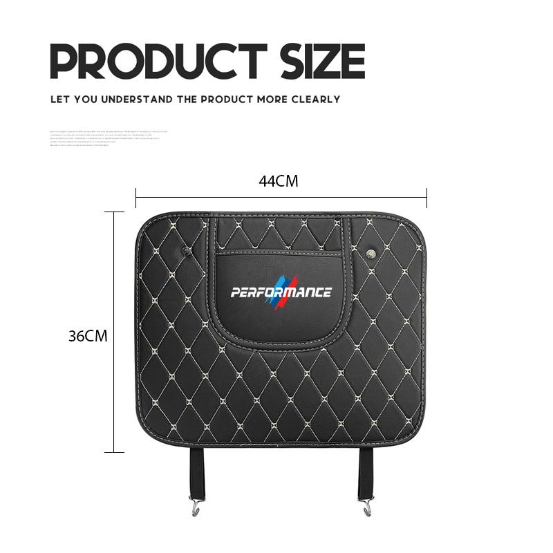 Car Seats Anti Kick Pad Seat Protection Cushion Sticker For BMW X1 X2 X3 X5 X4 X6 X7 iX3 F20 F10 F07 E70 E46 E90 E92 E60 E39 BV4