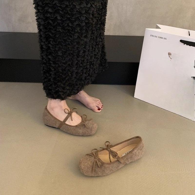 Women Ballet Flats Shoes Fashion Shallow Slip On Shoes Spring Autumn Ladies Outdoor Party Dress Mary Jane Shoes 2026
