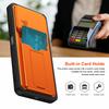 KEYSION Card Slot Holder Bag Phone Case for ZTE Blade A56 Slide Camera Protection Kickstand Shockproof Cover for Blade A56 Pro